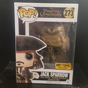 Jack Sparrow GOLD hot topic